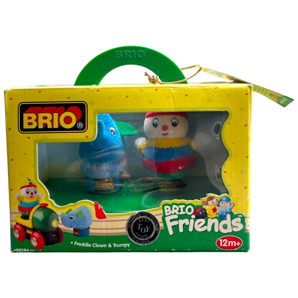 BRIO Friends Freddie Clown & Trumpy 30386 NEW IN BOX